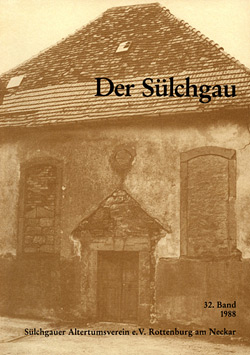 Der Sülchgau: Jahresgabe 1988